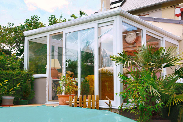 Photo n°4 of the BRIGHTON V1 Conservatory on Low Wall