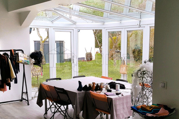 Photo No. 3 of the GREENWICH V4 Conservatory Full-Height Glazing without Transom