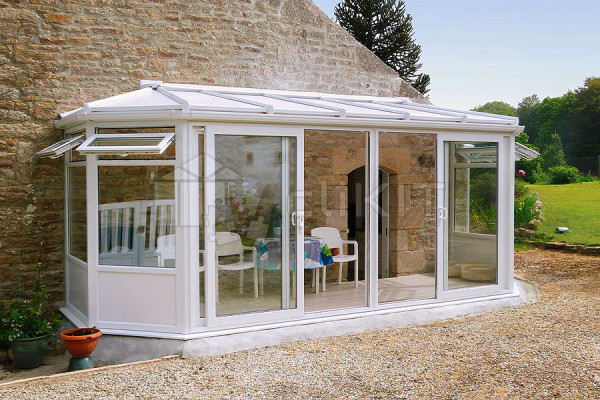 Photo n°4 of the GREENWICH V4 Conservatory Without Transom Glazing