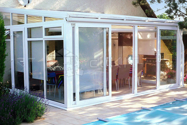 Photo n°2 of the MANCHESTER V4 Conservatory Glazing without Transom
