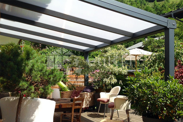 Photo no. 4 of the CLIMALUX SOFTLINE Aluminium Pergola
