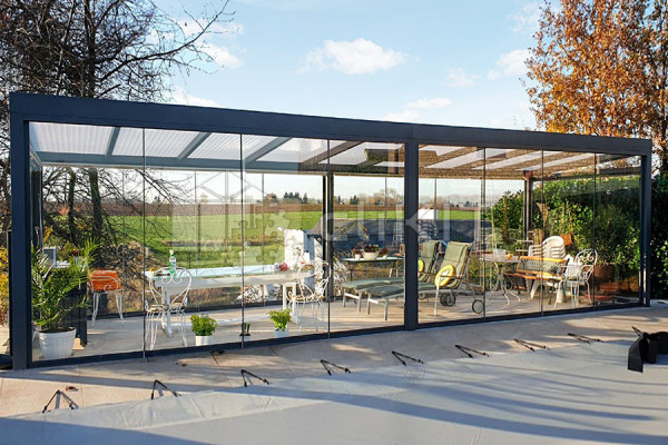 Photo #4 of the CLIMALUX Freestanding Aluminum Pergola