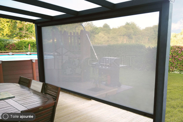 Photo n°5 of the IMPERIAL ZIP 96 Motorized Screen Awning