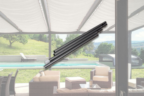 Photo n°1 of the Aluminum Pole for Shade Sail