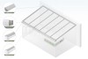 Schéma du Kit de Couverture de Toiture PERGOLUX CLASSIC