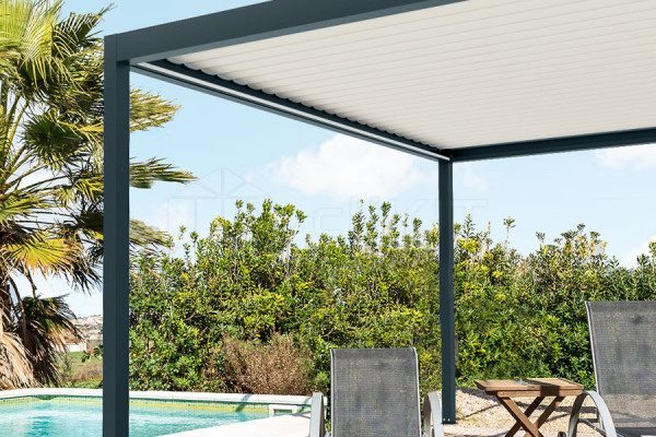 Photo no. 2 of the SUNLITE Lean-To Bioclimatic Pergola