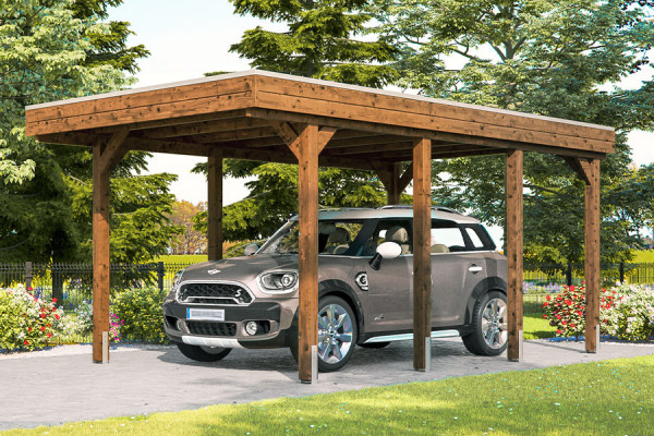 Photo #4 of the FRIESLAND Freestanding Wooden Carport