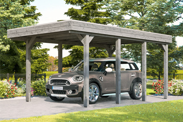Photo n°6 of the FRIESLAND Self-Supporting Wood Carport
