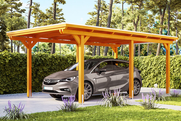 Photo #2 of the EMSLAND Freestanding Wooden Carport