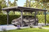 Photo n°3 du Carport Bois EMSLAND Autoporté