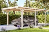 Photo n°5 du Carport Bois EMSLAND Autoporté