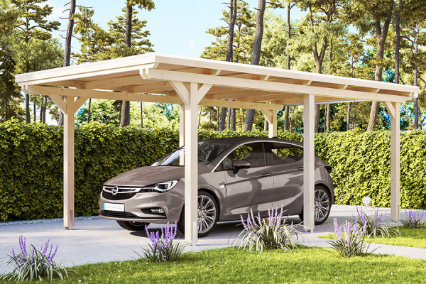 Photo n°5 of the EMSLAND Self-Supporting Wood Carport