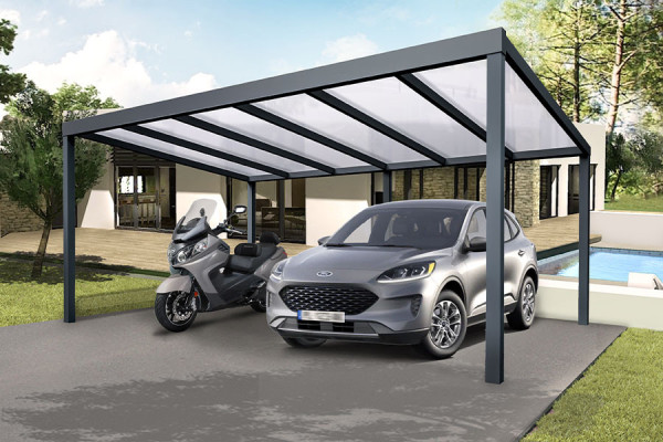 Photo #1 of the CLIMALUX Freestanding Aluminum Carport