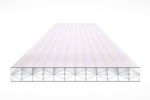 Schéma de la Plaque Polycarbonate 16mm PRIMALITE Clair Anti-chaleur