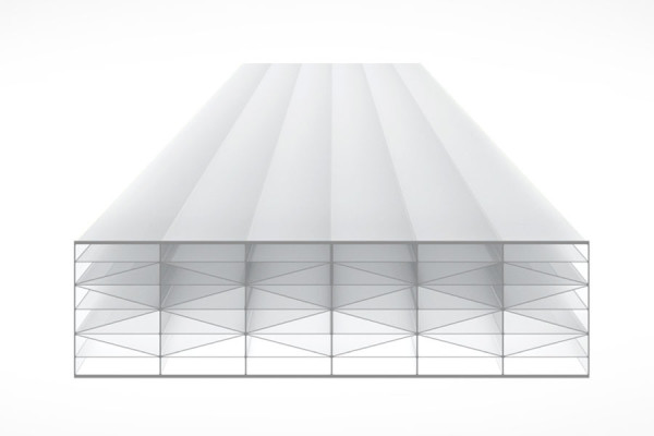 Diagram of the 32mm REFLEX P. Opal Anti-heat Polycarbonate Sheet