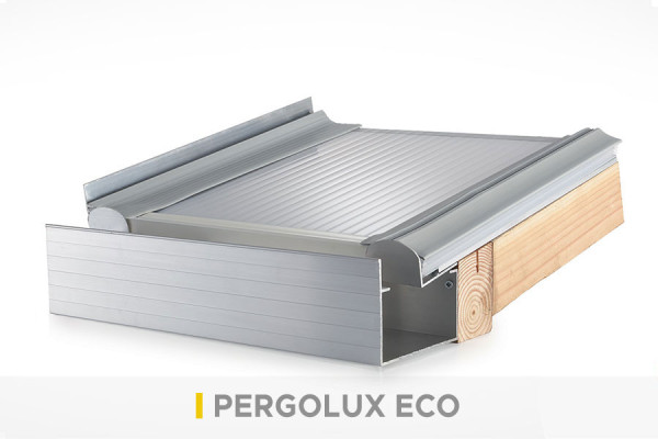 Photo #1 of the PERGOLUX ECO Roofing Cover Kit