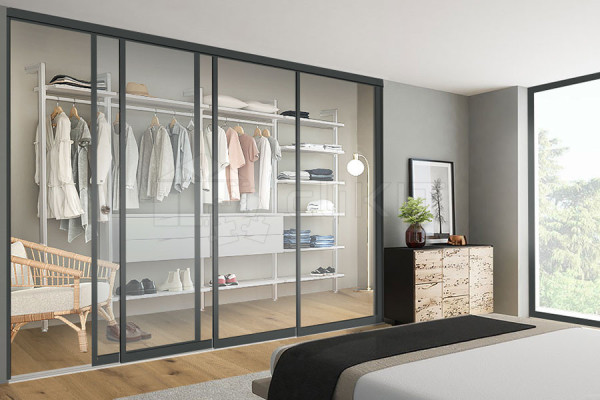 Photo no. 3 of the Sliding Glazed Door for Walk-in Wardrobe