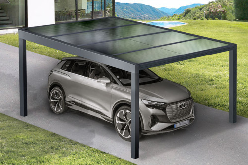 Photo n°1 du Carport Solaire CLIMALUX Autoporté