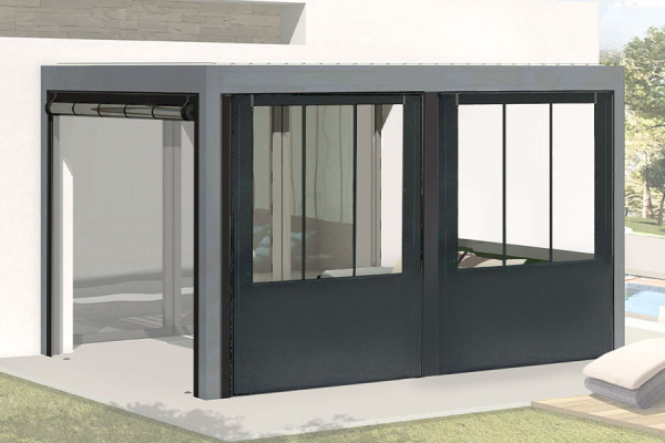 Photo n°1 of the CLOSEO Closure Cover for Pergola