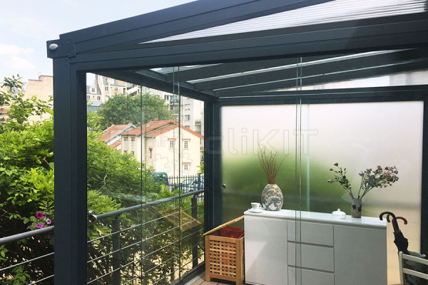 Photo #2 of the CLIMALUX Aluminum Winter Garden