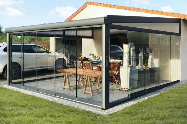 Photo #2 of the PANORAMA Aluminum Winter Garden