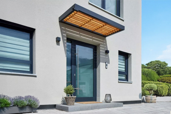 Photo n°1 of the BS TIMBER-LINE Front Door Canopy