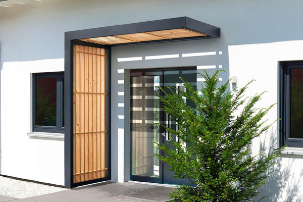 Photo n°3 of the BS TIMBER-LINE Front Door Canopy