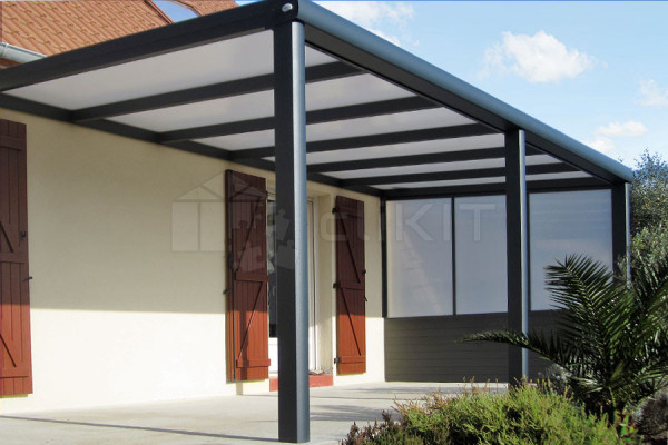 Photo #3 of the Mixed Side Wall for Pergola