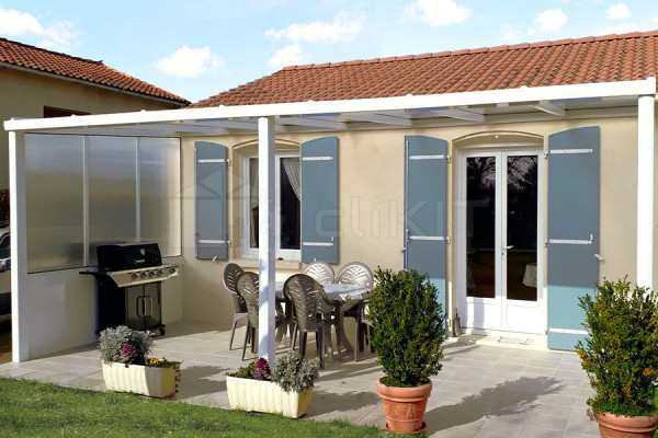Photo n°5 of the Mixed Lateral Wall for Pergola