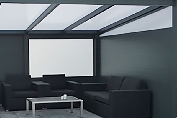 Photo #3 of the Solid Side Panel for Pergola