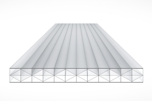 Schéma de la Plaque Polycarbonate 16mm TOP-X5 Clair