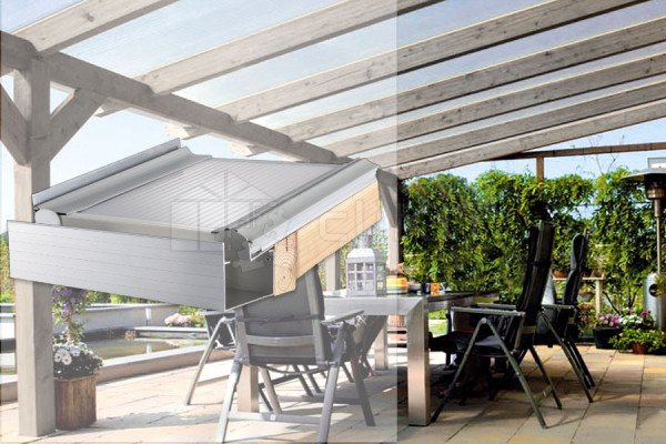 Photo #2 of the PERGOLUX ECO Roof Cover Kit