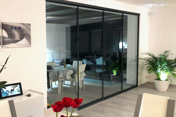 Photo #3 of the Glass Room and Office Divider