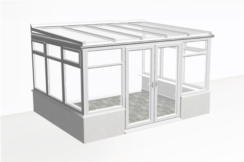Photo #1 of the LIVERPOOL V1 Conservatory on Low Wall