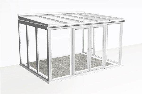 Photo n°1 of the LIVERPOOL V4 Veranda Glazing without Transom