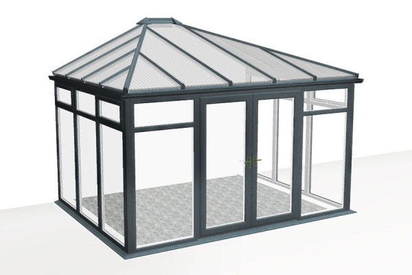 Photo n°1 de la Véranda NORWICH V2 Vitrage complet