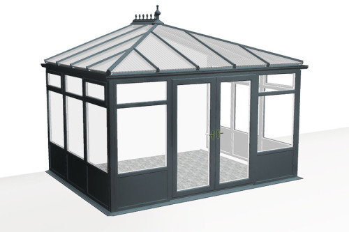 Photo n°1 of the BRIGHTON V3 Veranda Full Base Wall