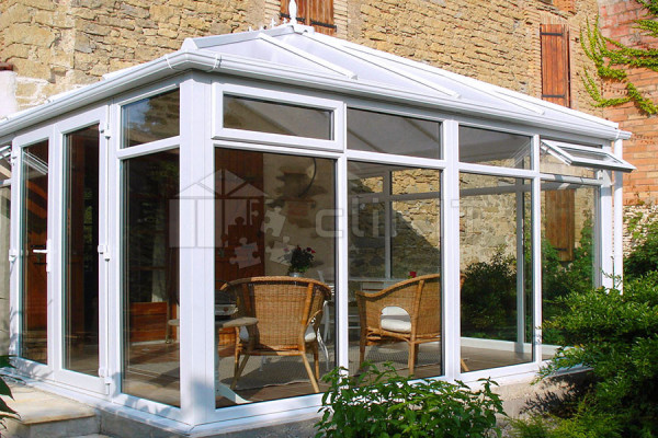Photo n°2 of the BRIGHTON V2 Conservatory Full Glazing