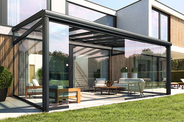 Panneau de Verre Coulissant