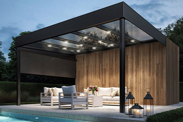Éclairage Pergola